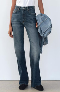 MYST&ZA <span class=keywords><strong>Jeans</strong></span> <span class=keywords><strong>Lunghi</strong></span> da Donna a Vita Alta e Gamba Larga, Nuovi Arrivi Primavera 2025, Semplici, Versatili e Retrò 2569220 - Product Image 2