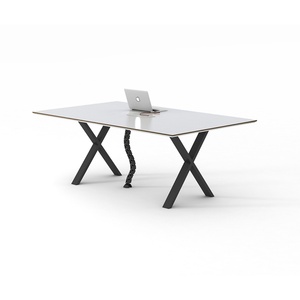 Modern Wooden Conference Room <b>Table</b> Desk <b>Office</b> Furniture 8 10 Person Meeting <b>Table</b> - Product Image 5