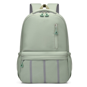2026 New Unisex <b>College</b> Students High Appearance Simple Fashion Waterproof Polyester Schoolbag 20-36L <b>Backpack</b> Zipper - Product Image 2