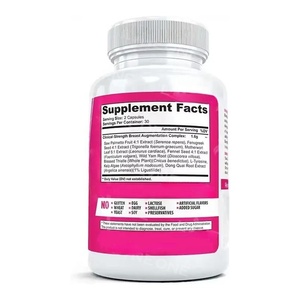 Cápsulas para el Aumento de Senos de Marca Privada OEM/ODM, Extracto de Raíz de Dong Quai Suplemento Natural 60 Unidades Realza los senos - Product Image 3