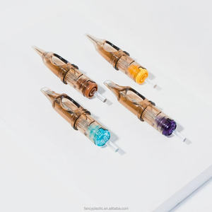 Cartouche d'aiguille de tatouage jetable permanente de haute qualité de marque OEM, système à membrane en acier inoxydable 316, aiguille de 3,5 mm pour l'art corporel - Product Image 1