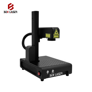เครื่องแกะสลักไฟเบอร์เลเซอร์ขนาดกะทัดรัด 20W 30W พร้อมแกน Z แบบมอเตอร์ สำหรับแกะสลักโลหะ ขวด และของขวัญแบบกำหนดเอง - Product Image 3