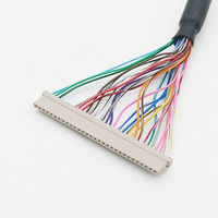 Konektor FI1.0 Pitch LVDS layar LCD koneksi Harness papan Drive tampilan layar EDP garis koneksi mendukung Custom