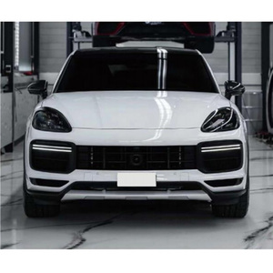 ชุดแต่งสไตล์ Turbo <span class=keywords><strong>GT</strong></span> สำหรับ <span class=keywords><strong>Porsche</strong></span> <span class=keywords><strong>Cayenne</strong></span> ปี 2018-2023 รุ่น Coupe 9Y0 9Y0.1 9YA พร้อมไฟ DRL แบบ LED และดิฟฟิวเซอร์คาร์บอนไฟเบอร์ - Product Image 5