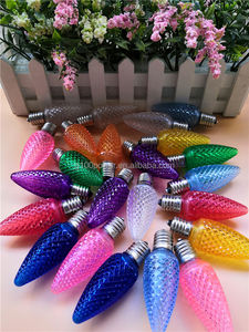 전문 품질 C9 크리스마스 조명 <span class=keywords><strong>LED</strong></span> 전구 반짝임 녹색 교체 전구 - Product Image 5