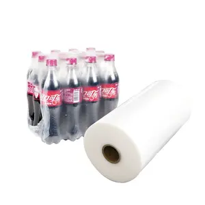 Hoch helle PE-Folie Kunststoff verpackung Schrumpf folie zum Verpacken von Flaschen/Glas/Dosen auf Schrumpf maschine Ldpe Schrumpf folie