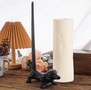 Portatovaglioli in Ghisa Stile Art Déco Europeo a Forma di Cane Piccolo, Ornamento da Tavolo per Anniversari, Giardino, Picnic, Feste e <span class=keywords><strong>Cucina</strong></span> - Product Image 2