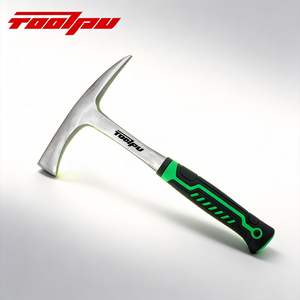 <span class=keywords><strong>Marteau</strong></span> <span class=keywords><strong>de</strong></span> <span class=keywords><strong>géologue</strong></span> avec manche antidérapant en fibre <span class=keywords><strong>de</strong></span> verre, <span class=keywords><strong>marteau</strong></span> <span class=keywords><strong>de</strong></span> prospection en acier forgé à froid - Product Image 2