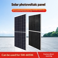 Panneau solaire monocristallin 450W à demi-cellules, module photovoltaïque, panneau de production d'énergie personnalisé 2108*1048*40mm