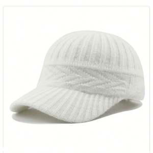 Casquette de baseball en laine pour femme, style coréen, automne-hiver, avec logo personnalisé, tricotée chaude, série japonaise, vente en gros - Product Image 4
