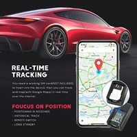 Mini traceur GPS GF07 2023 en plastique étanche, longue durée de vie de la batterie (>20 heures) pour enfants et animaux de compagnie, abordable