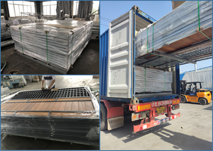 12 قدم من الخيزران الصلب المجلفن الساخن الفاخرة الحظيرة الأوروبية معدات أكشاك الخيول صندوق مستقر الحصان مع وحدة تغذية الألومنيوم - Product Image 4