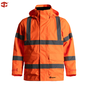 Giacca di Sicurezza JIADE per Uomo, Alta Visibilità, Impermeabile, Traspirante, in Poliestere Termico, per <span class=keywords><strong>Lavoro</strong></span> sotto la Pioggia - Product Image 2