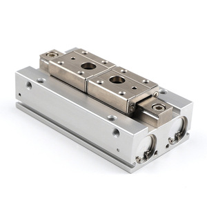 Pince pneumatique mince MHF2-8D1D2DR, mini cylindre de serrage par induction pour table coulissante de machine, composant de doigt - Nouveau - Product Image 1