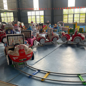 <span class=keywords><strong>Tren</strong></span> Eléctrico Compartido para Parques de Recreación Públicos, Estándar para Ciudades, para Todas las Edades - Product Image 2