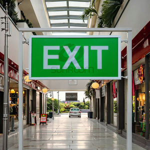 إشارة إخلاء UL ، OSHA UL ، إشارة طوارئ حريق مؤطرة LED بمؤطرة - Product Image 6