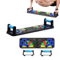 Système de planche à pompes 9 en 1 personnalisé, pliable, portable, équipement d'entraînement de force, entraînement à domicile, fitness, exercice complet du corps