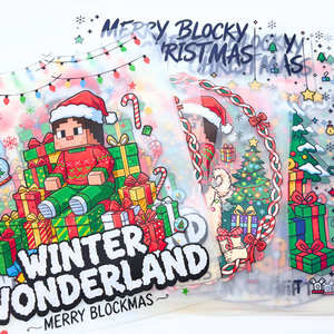 Custom <strong>Minecraft</strong> Christmas DTF Heat Transfer Vinyl for T Shirts Apparel Personalized Design and Logo Customization Clothing - Product Image 3