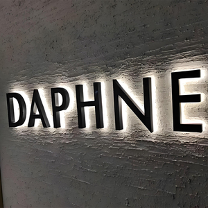 Tùy chỉnh 3D kim loại sáng dẫn ký chữ cái thép không gỉ Acrylic chữ cho cửa hàng và công ty trang trí - Product Image 5