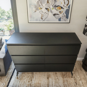 <span class=keywords><strong>Commode</strong></span> <span class=keywords><strong>double</strong></span> à 6 tiroirs, design moderne écologique, meubles de salon, <span class=keywords><strong>commode</strong></span> blanche et noire pour hôtel, appartement, salle de sport - Product Image 4