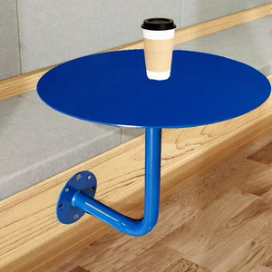 Mesa de Pared de Acero Inoxidable de Estilo Nórdico Moderno para Tiendas de Té con Leche/Postres/Café, Mesa Pequeña Multicolor - Product Image 3