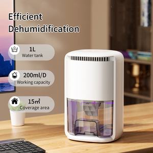 Accueil Mini <span class=keywords><strong>d</strong></span>éshumidificateur <span class=keywords><strong>d</strong></span>'air absorbant l'<span class=keywords><strong>humidité</strong></span> Portable 1000ml <span class=keywords><strong>électrique</strong></span> avec arrêt automatique ultra silencieux pour l'<span class=keywords><strong>humidité</strong></span> - Product Image 2