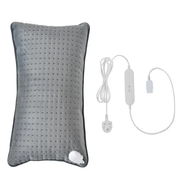 New design 100W flannel electric heating pillow pain release heating pillow with timer