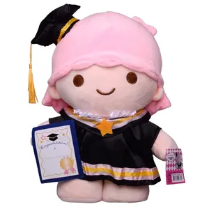 Kawaii giai điệu kuromi cinnamorol sang trọng tốt nghiệp plushes cho cử nhân quà tặng tốt nghiệp phim hoạt hình búp bê sang trọng