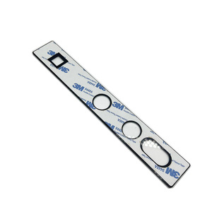 Plaque signalétique en plastique personnalisée en polycarbonate PC Sabic 8010 haute transparence LM11 pour équipement électrique industriel, sérigraphiée - Product Image 3