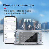 Pour Ford Focus (2008-2012) Écran 7 pouces Android 15 Autoradio, CarPlay sans fil & Android Auto Lecteur multimédia vidéo Stéréo de voiture