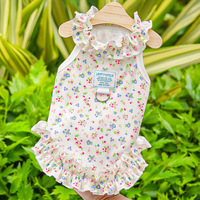 Vente en Gros d'Été Floral Accessoires pour Animaux Vêtements Chat Chien Robes