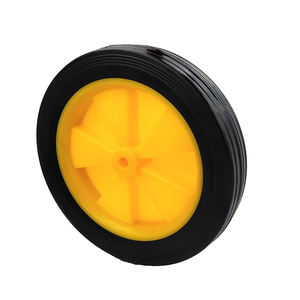 Hochwertige 8-Zoll-Rasenmäher-Räder mit einfacher Bohrung Voll gummi rolle und Räder <span class=keywords><strong>100</strong></span> 125 150 180 <span class=keywords><strong>200</strong></span> mm - Product Image 3