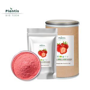 उच्च गुणवत्ता वाले फ्रीज सूखे स्ट्रॉबेरी कार्बनिक तत्काल सुपरफूड एफड स्ट्रॉबेरी फल पाउडर - Product Image 3