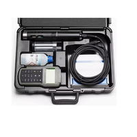 Analyseur de qualité de l'eau portable Hanna HI98195 7 en 1, IP67, écran LCD graphique, auto-étalonnage, corps en plastique, pile AA 1,5 V, 1 an