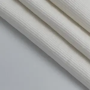 Soft 160GSM 95 algodão 5 elastano único Jersey tecido para roupa interior