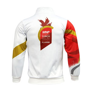 Jaket Bisbol Pria, Jaket Baseball Pria Desain Tracksuit Mode Bordir Logo Kustom - Product Image 6