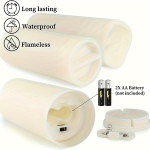 <span class=keywords><strong>Candele</strong></span> LED Senza Fiamma per Interni ed Esterni 24/72 con 4 Telecomandi e Timer per <span class=keywords><strong>Halloween</strong></span>, Matrimoni e Festività - Product Image 4