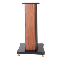 Supports d'enceintes en bois haut de gamme Yinyu SS408 pour home cinéma, supports de moniteur de sol et d'étagère personnalisés OEM, haute stabilité