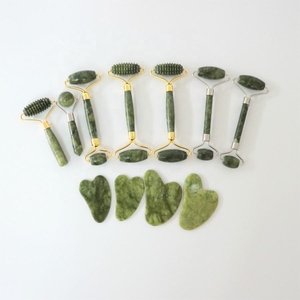 ลูกกลิ้งนวดหน้าหยกเขียว - Product Image 1
