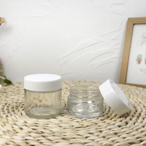 Vente d'usine avec couvercle CR Bocal en verre Bouchon rond noir résistant aux enfants - Product Image 4