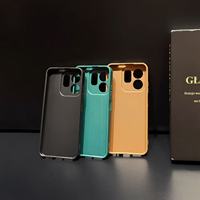 Étui de téléphone de luxe antichoc en TPU avec texture tissée pour les modèles Tecno Infinix & Itel - 3 couleurs disponibles