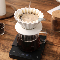 Accessoires d'infusion lente en céramique HIGHWIN goutteur de café résistant à la chaleur cafetière en céramique goutteur de café en porcelaine