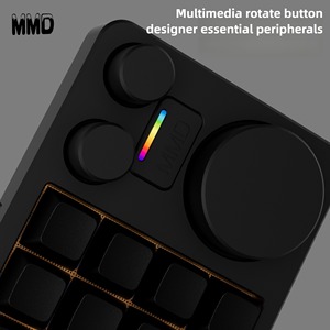 MMD KM16 Aluminum Alloy <strong>Keyboard</strong> <strong>Numeric</strong> <strong>Keypad</strong> with Knob Wired 16Keys Hot-swap RGB for Financial Accounting Support VIA - Product Image 4
