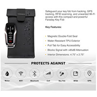 Pochette de protection magnétique anti-ondes Faraday pour téléphones et télécommandes, support GPS de haute qualité
