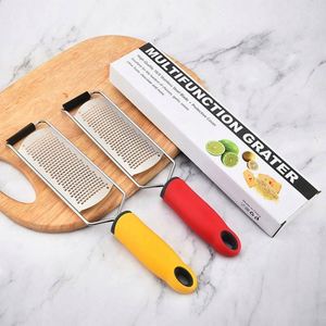 304 Stainless Steel Multifunctional Wide <b>Board</b> Cheese Grater Cheese Chocolate Scraper Lemon Peel Grater - Product Image 6