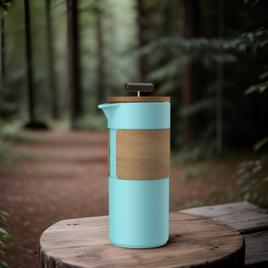 DHPO Cafetière portable en céramique isolée écologique de 450ml avec piston - Product Image 1