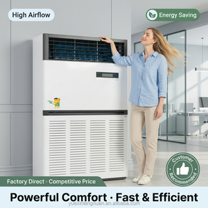 Commercial 10HP Vertical <b>Fan</b> Coil Unit Floor <b>Standing</b> Chilled Water FCU for Grand Hall Large Event Space HVAC Solution - Product Image 3