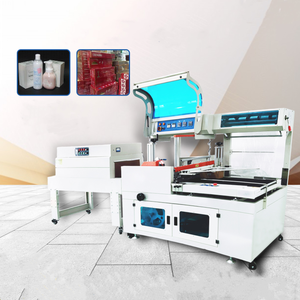 Macchina per Imballaggio Industriale Completamente Automatica con Sigillatrice a L e Tunnel Termoretraibile per Film POF - Product Image 4