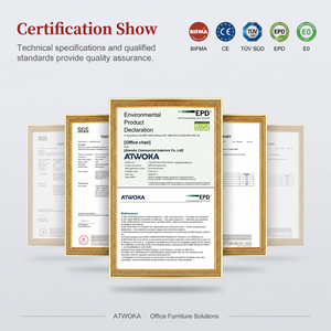 Armadio Modulare <span class=keywords><strong>per</strong></span> <span class=keywords><strong>Ufficio</strong></span> ATWOKA con Scaffale LED Integrato, Scomparti Chiudibili a Chiave, Personalizzabile OEM ODM - Product Image 3