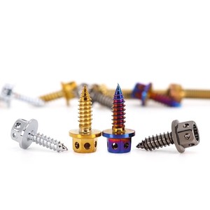 304 acier inoxydable creux à six pans creux bride <span class=keywords><strong>vis</strong></span> autotaraudeuses moto électrique Modification boulons de décoration - Product Image 6